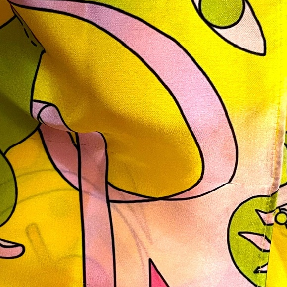 Parade Circus Carnival Colorful Square Scarf Big Top Clown - Picture 6 of 7